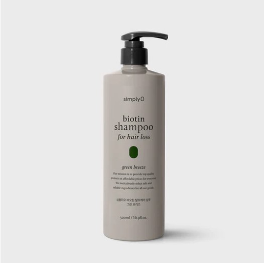 _Shampoo_Biotin Shampoo for Hair Loss _ Green Breeze _500ml_